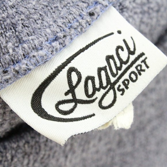 Vintage Lagaci Sport Sweatshirt Crewneck Men's Gray Pullover Hermosa Beach 2XL - Picture 5 of 9